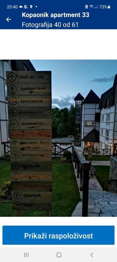 Apartman Kraljevi Cardaci Sadikovic Sa Garazom Kopaonik Exterior photo